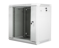 LANBERG Wisząca 19" 12U 600x450mm jednosekcyjna (szara) WF01-6412-10S - 455392 - zdjęcie 1